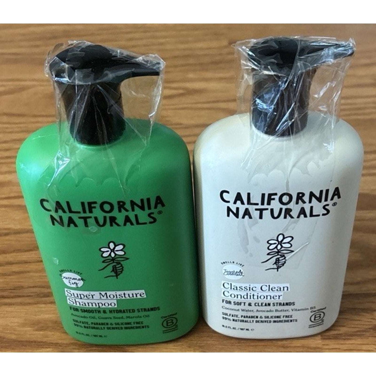 2PC California Naturals Summer Fig Shampoo & Toasted Coconut Conditioner 16.5oz