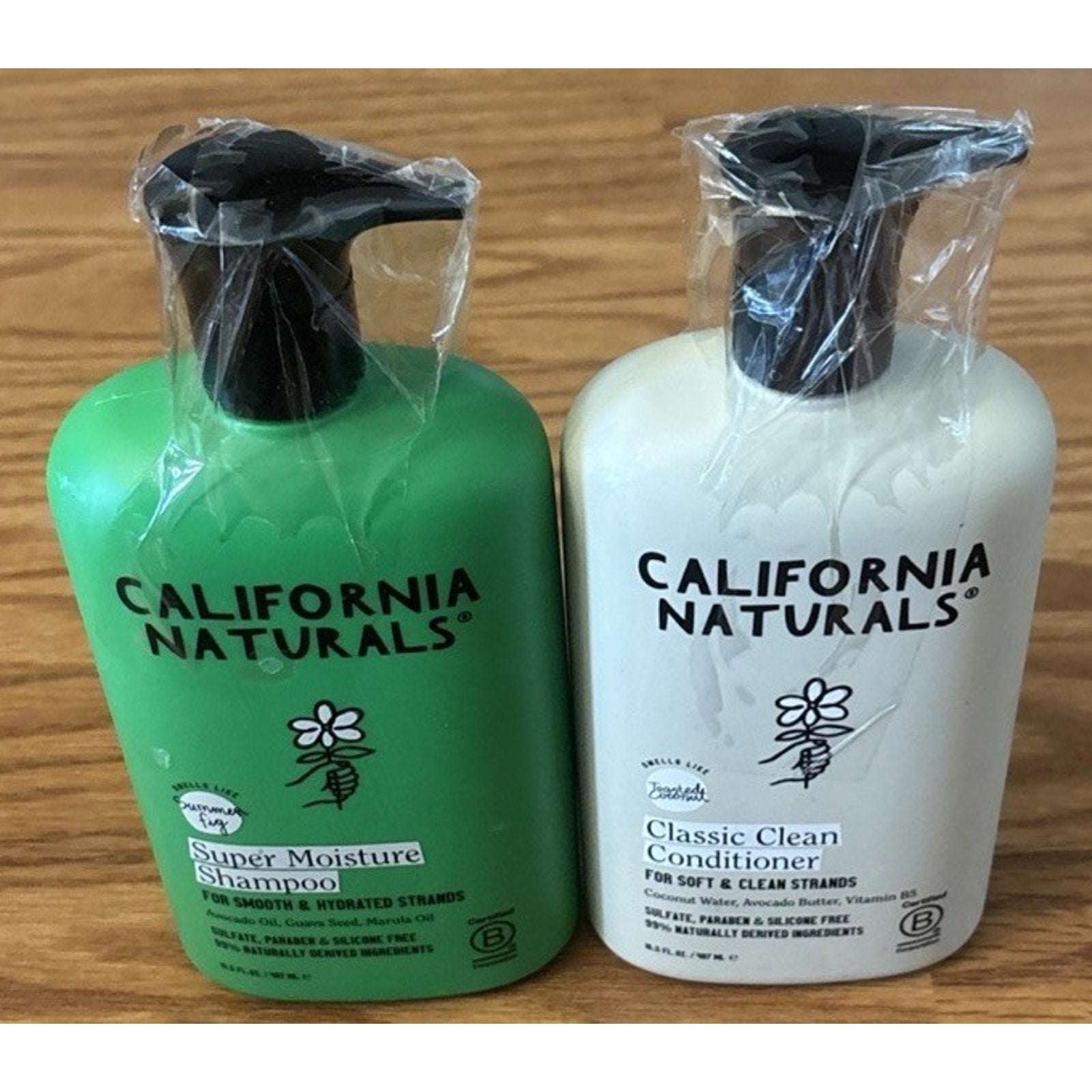 2PC California Naturals Summer Fig Shampoo & Toasted Coconut Conditioner 16.5oz