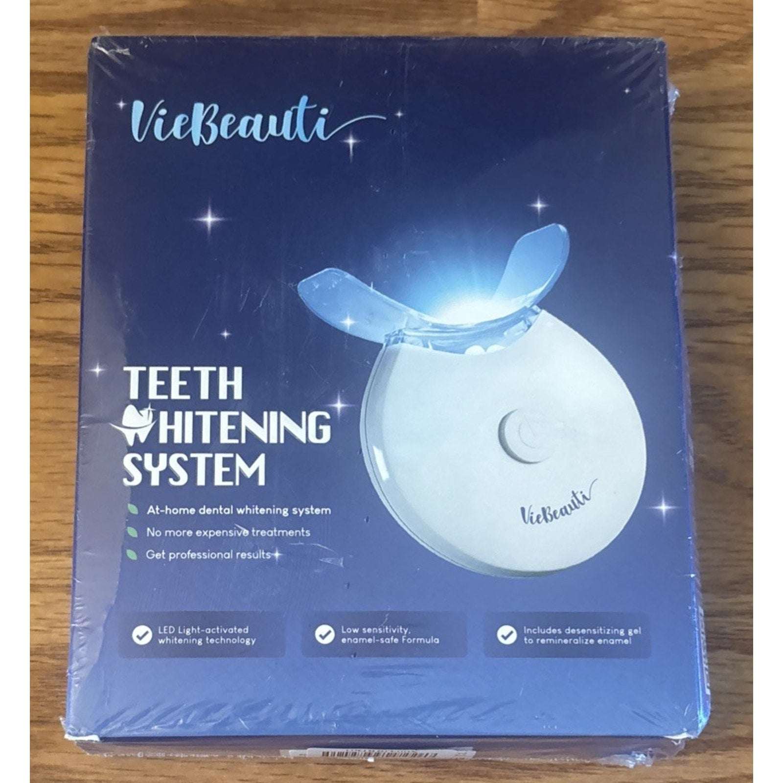 VieBeauti LED Light Activated Teeth Whitening System, Home Dental Whitening, New