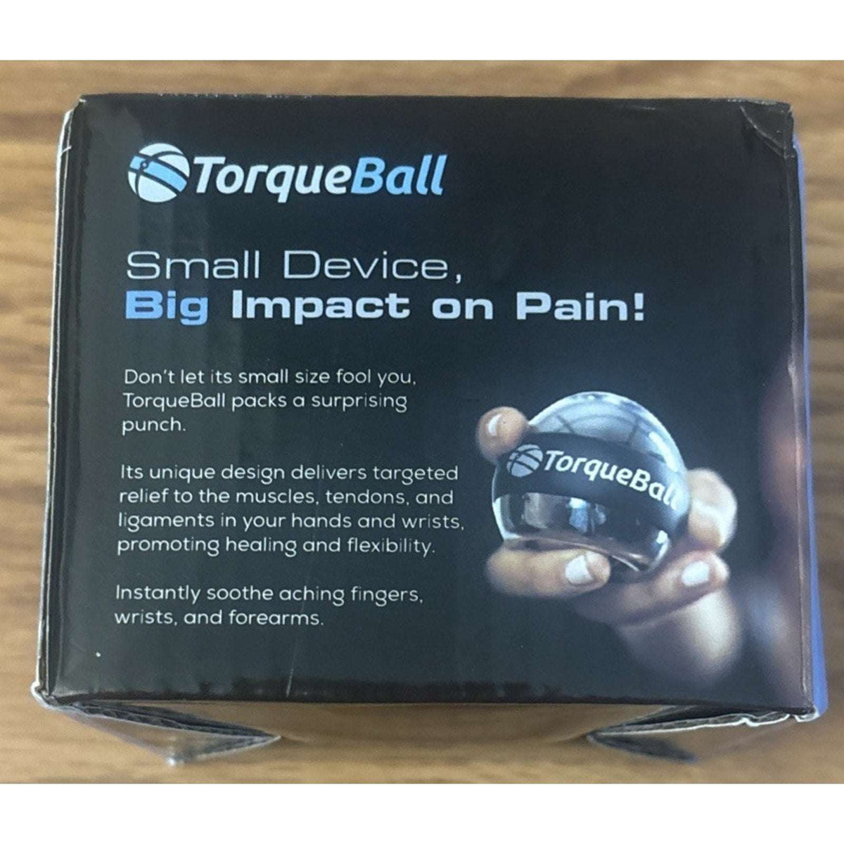 Torque Ball Hand Exerciser Gyro Ball Auto-Start Gyroscopic Trainer Strengthener