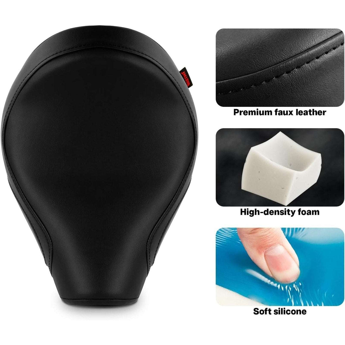 Smooth Style Thicker Solo Front Seat Cushion Honda Rebel CMX300 CMX500 2017-2025
