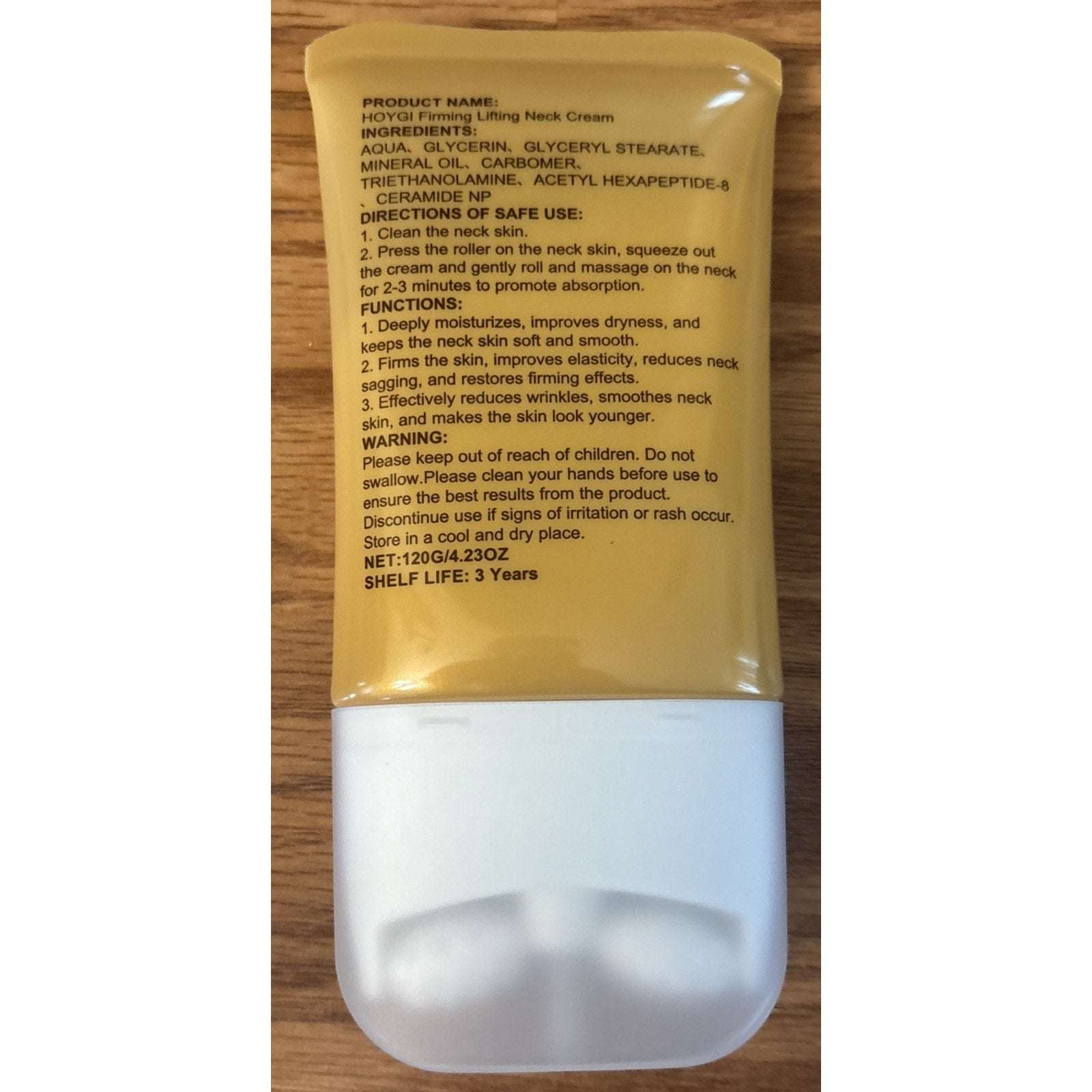 2 PACK AH-8 Firming Lifting Neck Cream Roller Skin Care 120g Hoygi+ EXP 2028