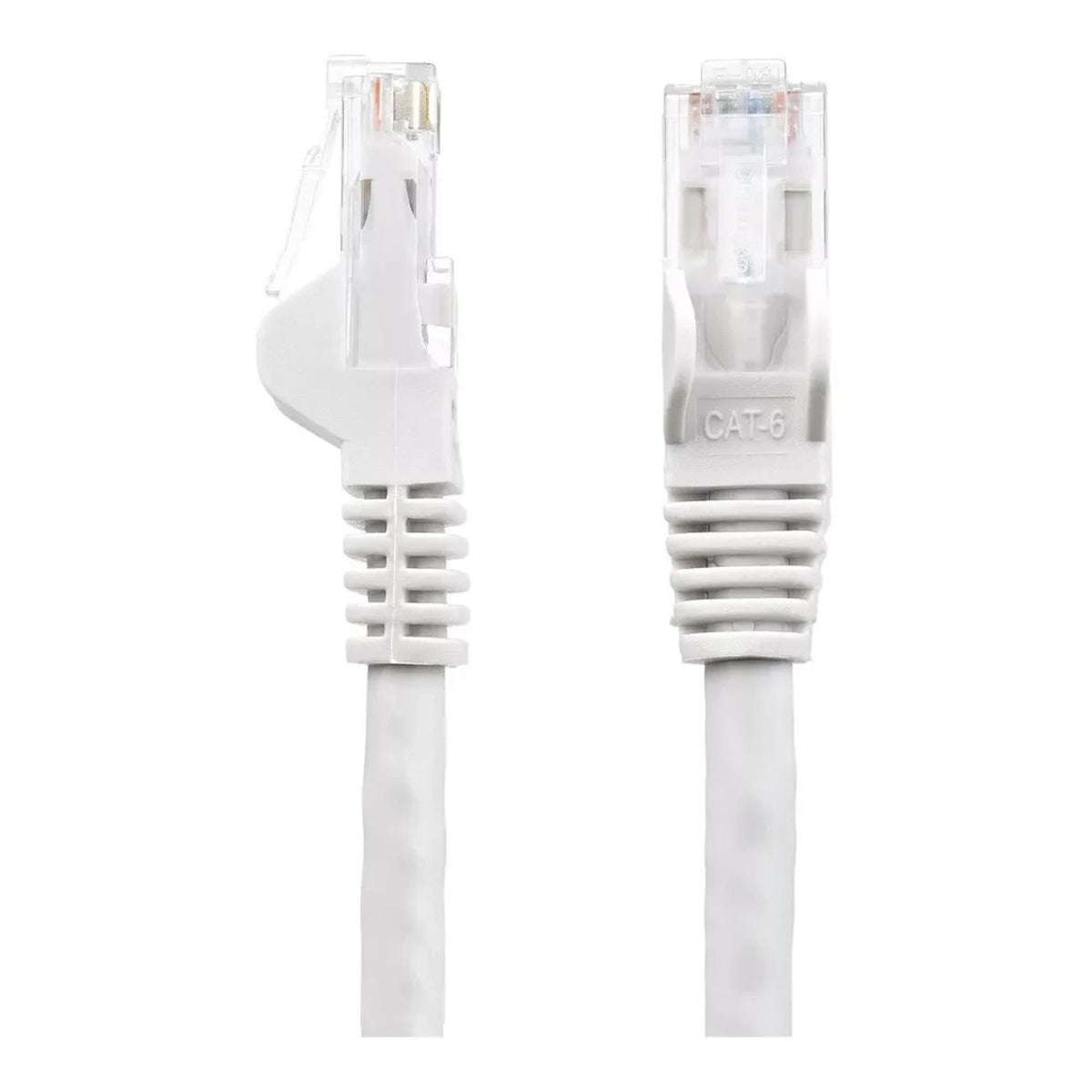 5x StarTech Cat6 Ethernet Network Patch Cable 6ft White RJ45 Snagless N6PATCH6WH