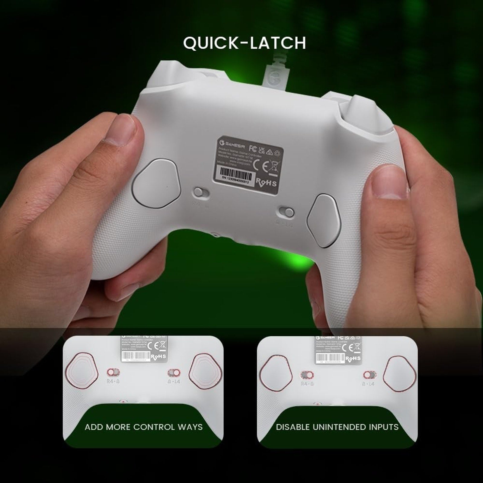 GameSir G7 SE Wired Controller for Xbox Series X|S, One & PC White NEW Open Box