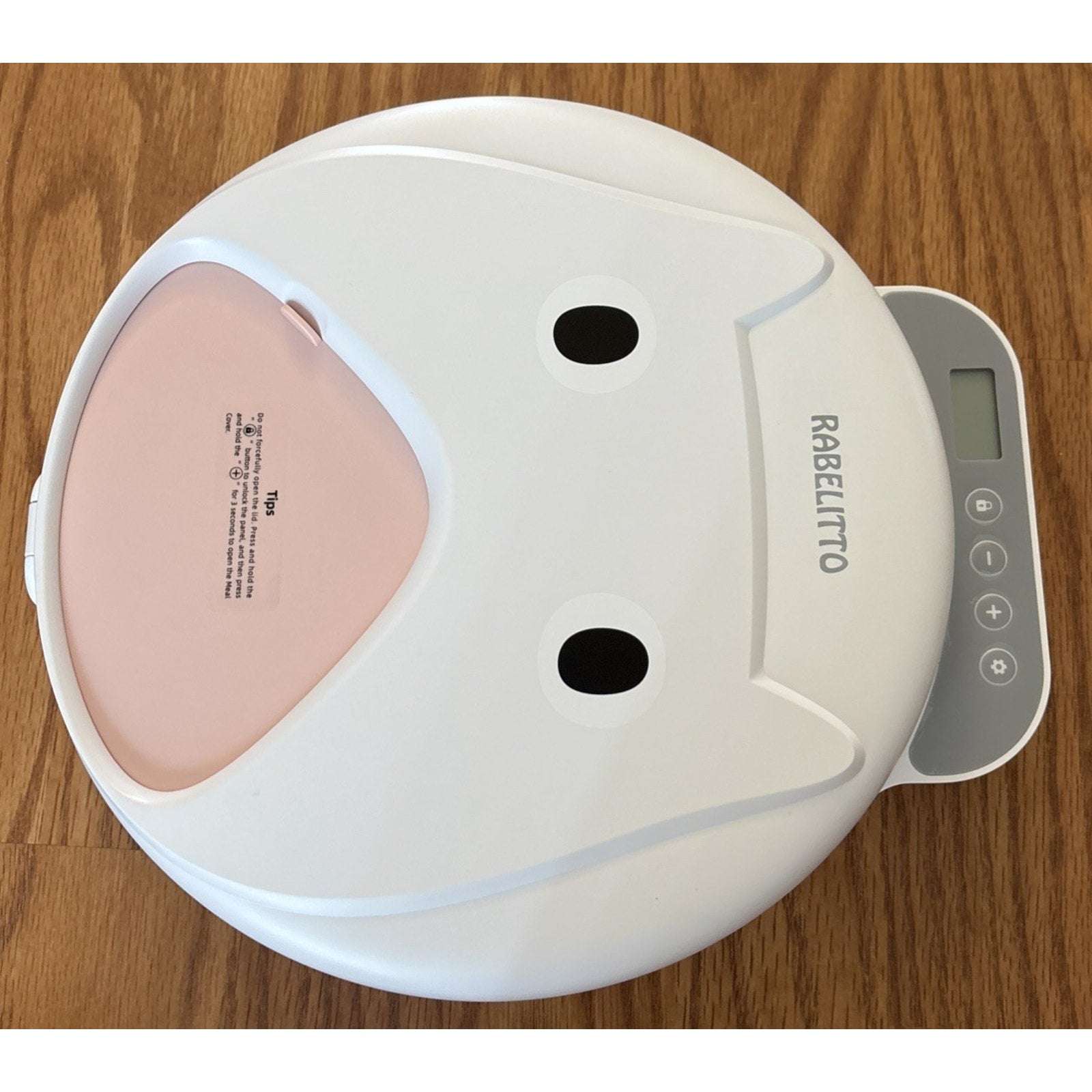 Automatic Cat 4 Tray Feeder Wet/Dry Food Portable Cordless Dog Food Dispenser