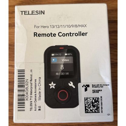 TELESIN T13 Waterproof Wireless Remote Control GoPro Hero 13/12/11/10/9/8/MAX