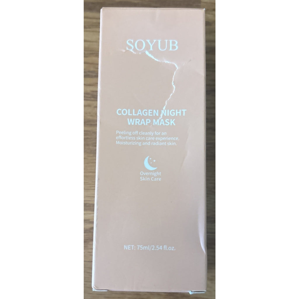SOYUB Collagen Night Wrap Mask 75ml Firming Moisturizing Overnight Skin Care