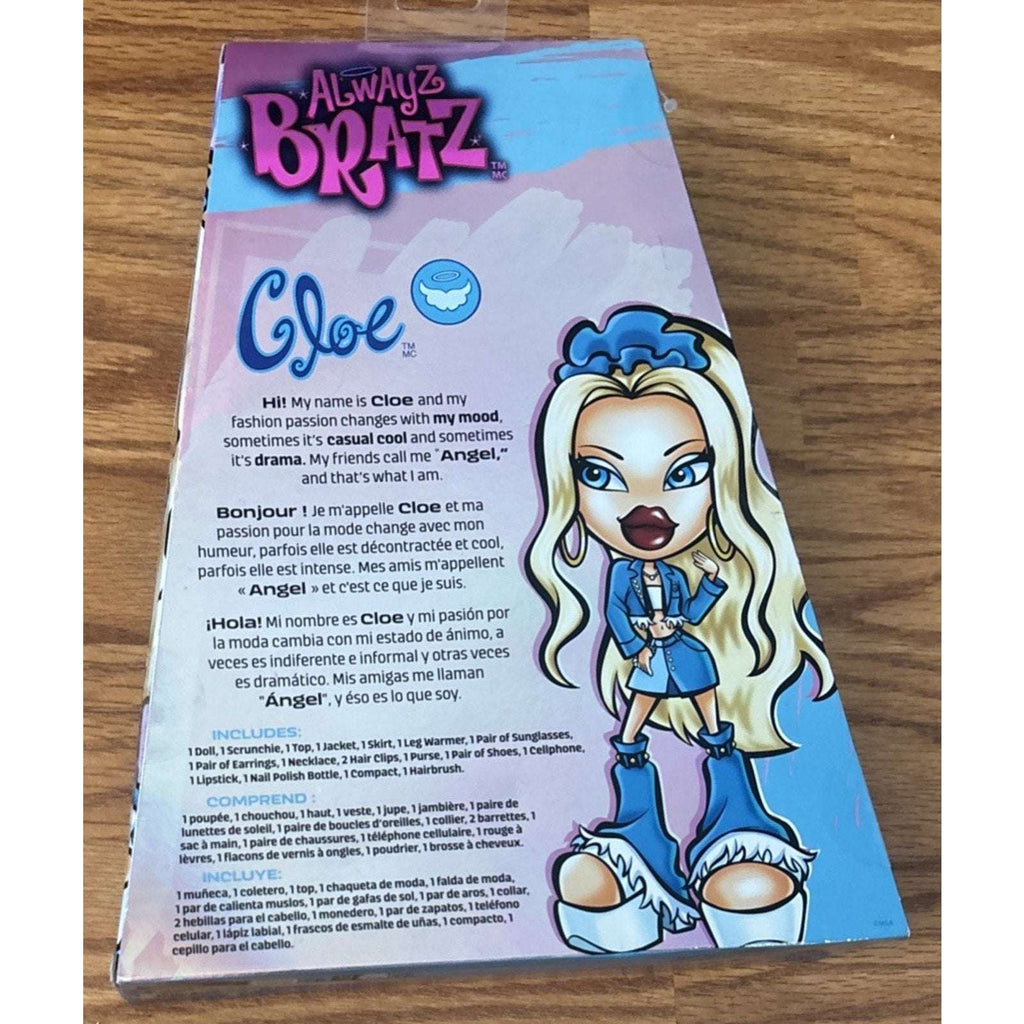 4 Original Alwayz Bratz Fashion Dolls Lot Yasmin Jade Sasha & Cloe + Accessories