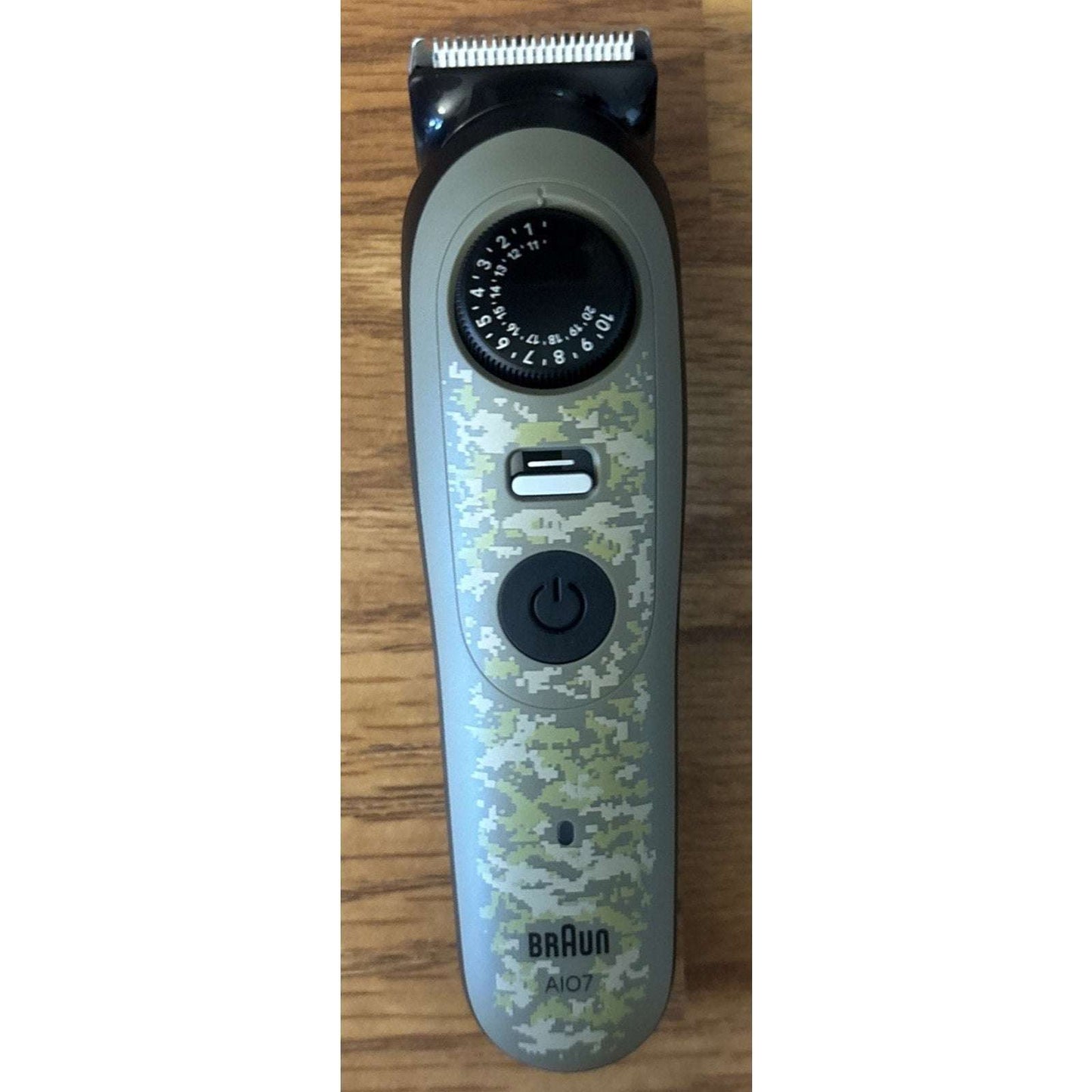 Braun AIO7550 All-in One Series 7 Waterproof Trimmer Kit Camo Edition - NEW OB