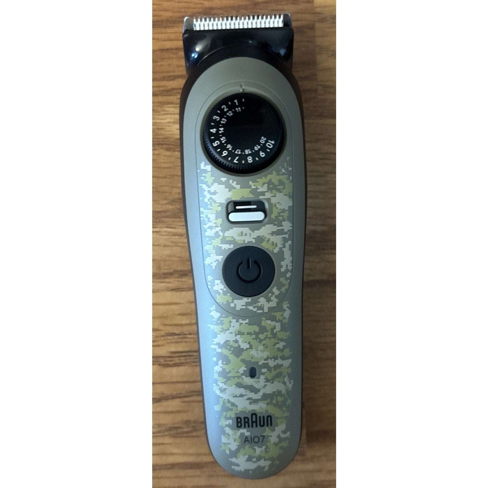 Braun AIO7550 All-in One Series 7 Waterproof Trimmer Kit Camo Edition - NEW OB