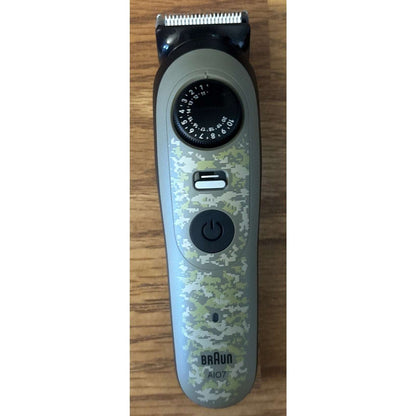 Braun AIO7550 All-in One Series 7 Waterproof Trimmer Kit Camo Edition - NEW OB