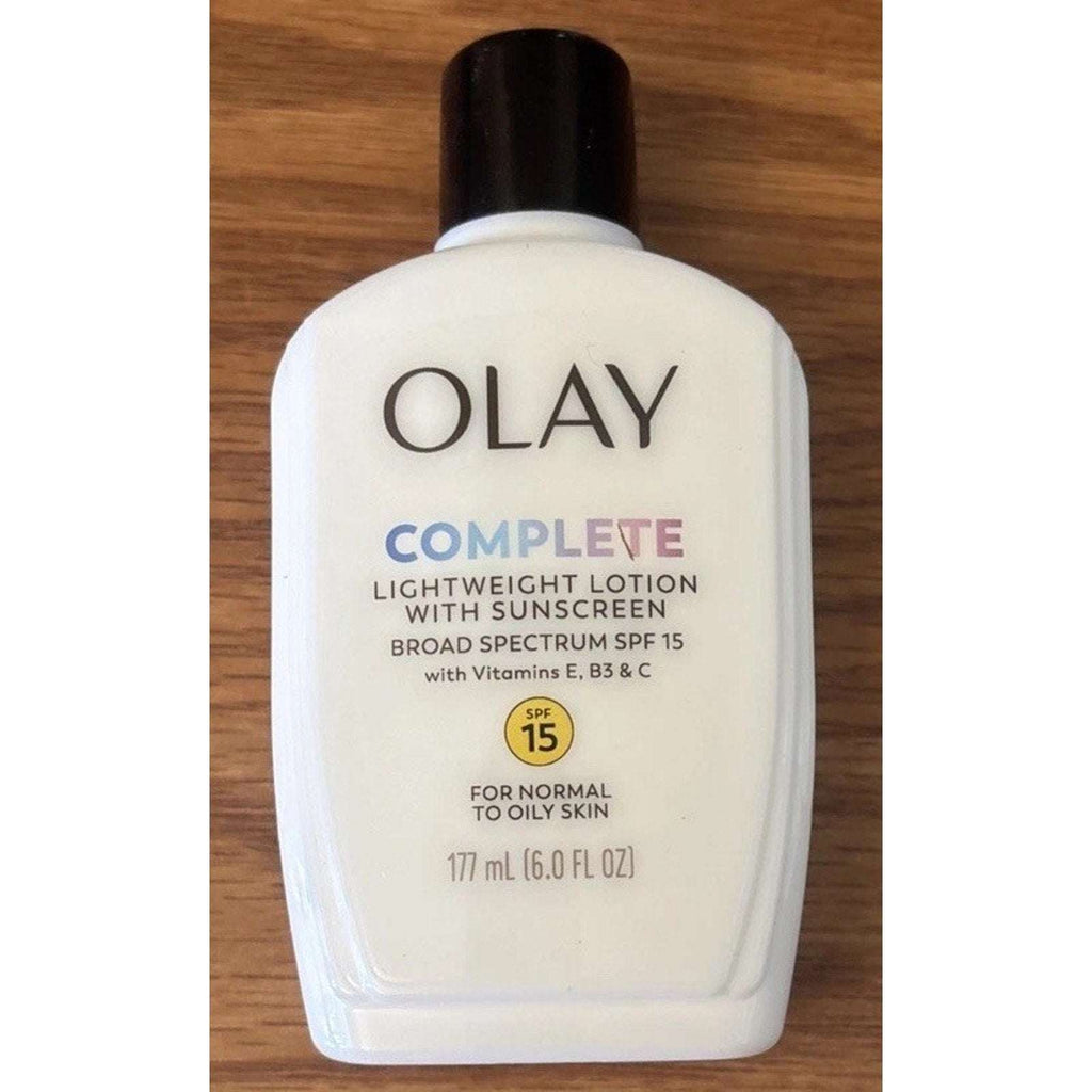 Olay COMPLETE Lightweight 24hr Moisturizer SPF 15 Normal to Oily Skin 6oz 07/27