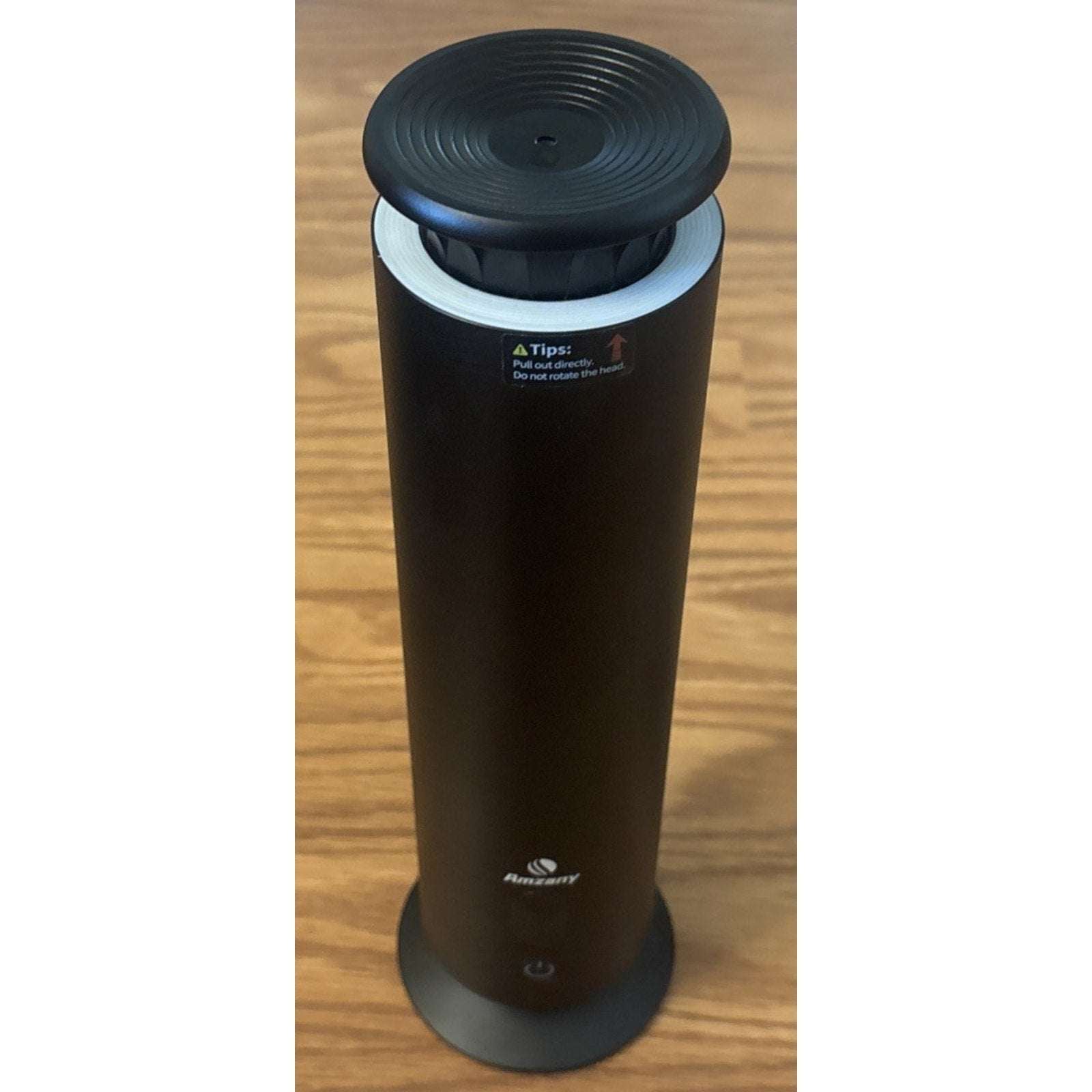Amzany Pro Waterless Essential Oil Scent Diffuser w Remote & 7-Color LED Light