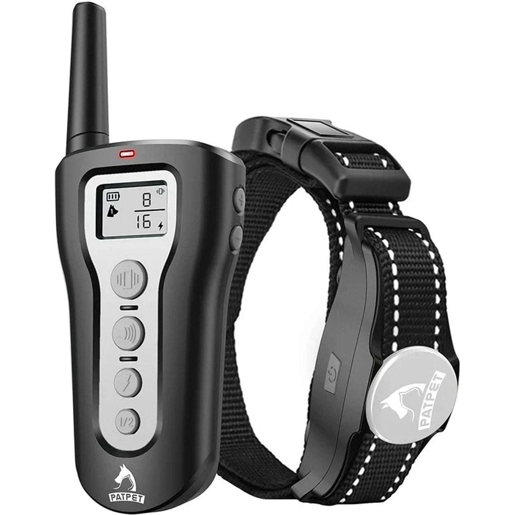 PATPET P320 Remote Dog Training Shock Collar 1000' Range Rechargeable Waterproof