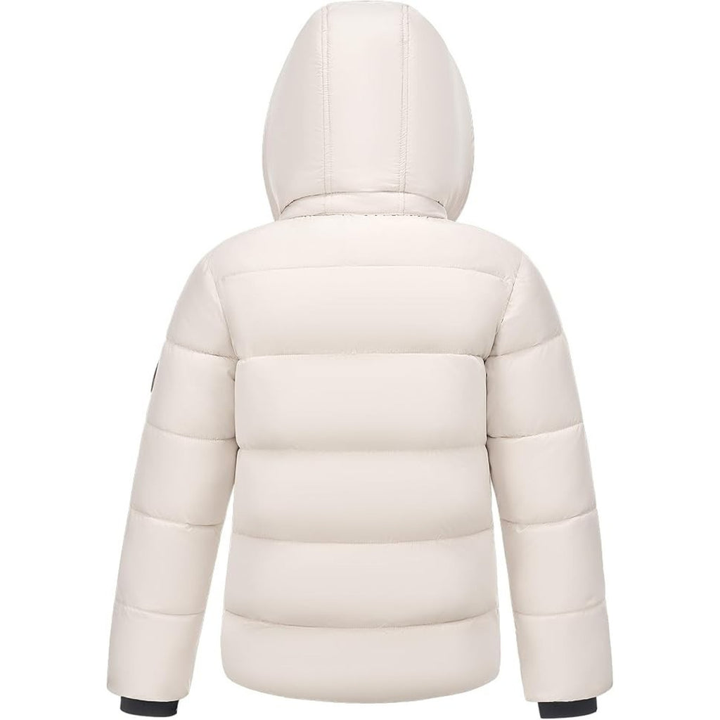 WULFUL Boy's Winter Coat Sherpa Lined Detachable Hat Down Puffer Jacket Sz 15/16