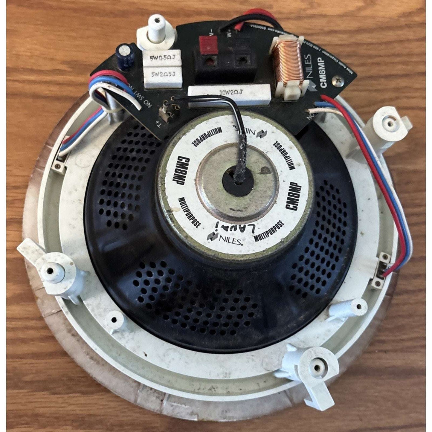 Niles CM8MP 8" 2-Way In-Ceiling Multipurpose Speaker w/ Pivoting Tweeter -Single