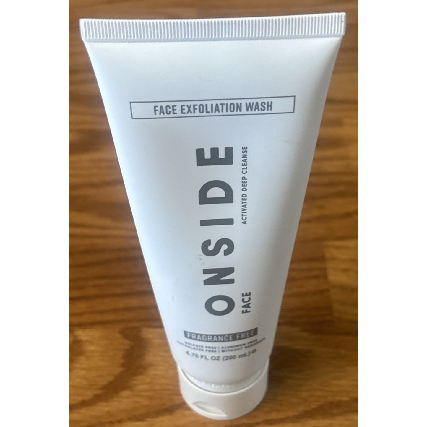 ONSIDE Face Exfoliating Wash - Fragrance Free - Aluminum Free - 6.76 fl oz