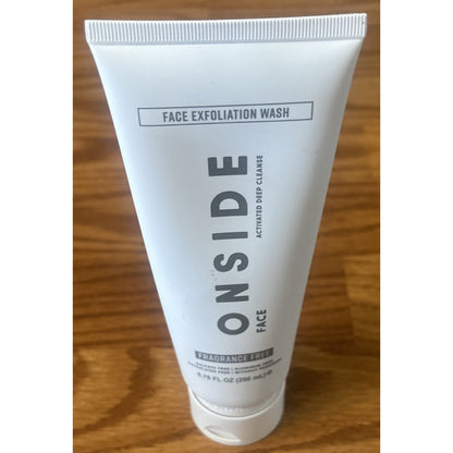 ONSIDE Face Exfoliating Wash - Fragrance Free - Aluminum Free - 6.76 fl oz
