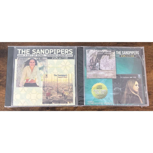 Sandpipers Come Saturday Morning-Softly & A Gift of Song-Spanish Album 4LPs-2CDs