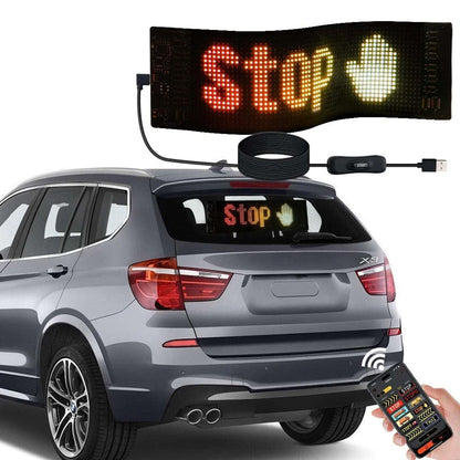 LED Matrix Pixel Panel Scrolling Bright Advertising LED Signs Flexible USB 5V