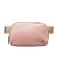 NWT Lululemon Everywhere Wordmark Crossbody Belt Bag Fanny Pack 1L Pink /Silver