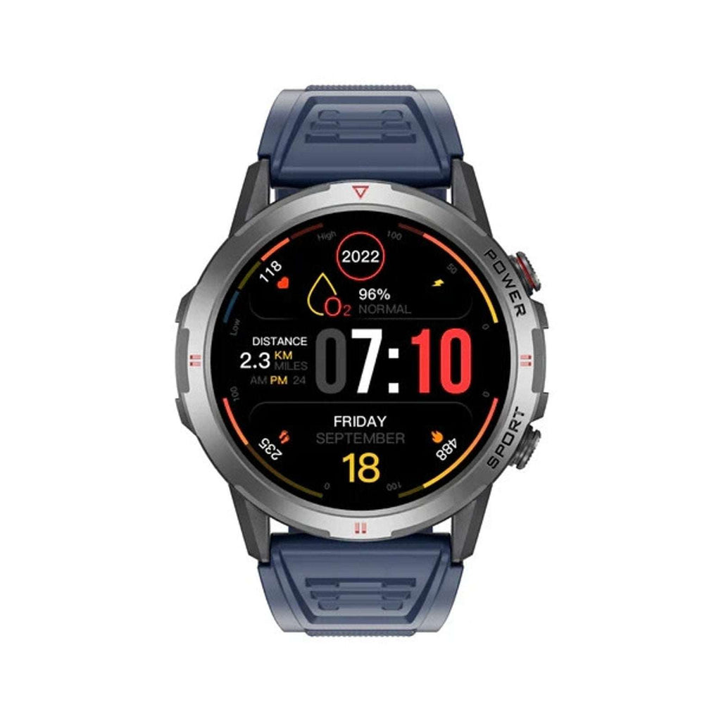Weofly Explorer Navy 1.43" AMOLED Display Bluetooth Call Waterproof Sport Watch