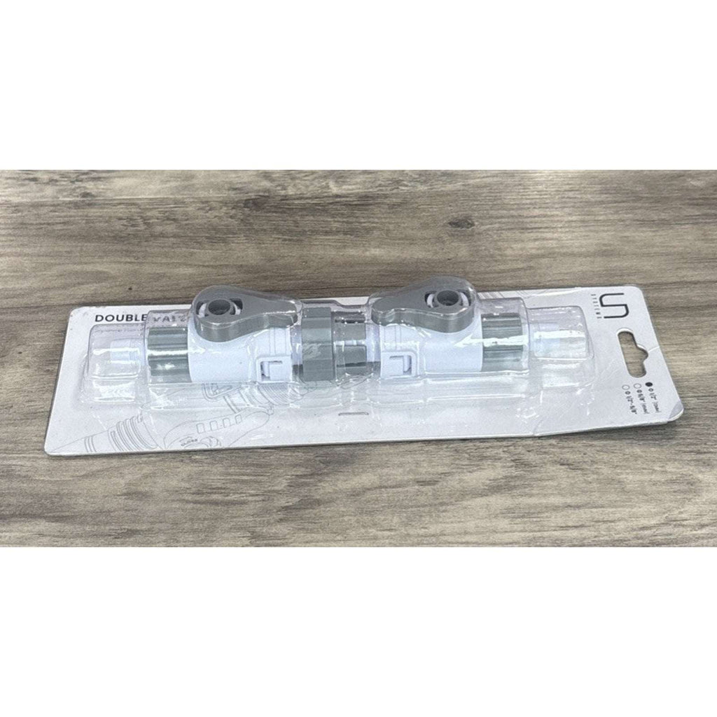 UNS Aquarium Delta Double Valve Quick Disconnect For Canister Filters 1/2” 12mm