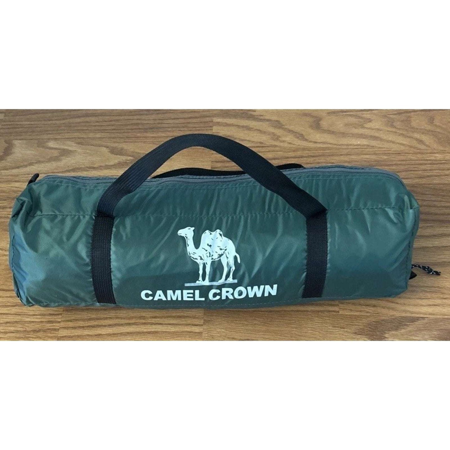 CAMEL CROWN Camping Tent Green/Grey 2 Person Waterproof Lightweight Quick Setup