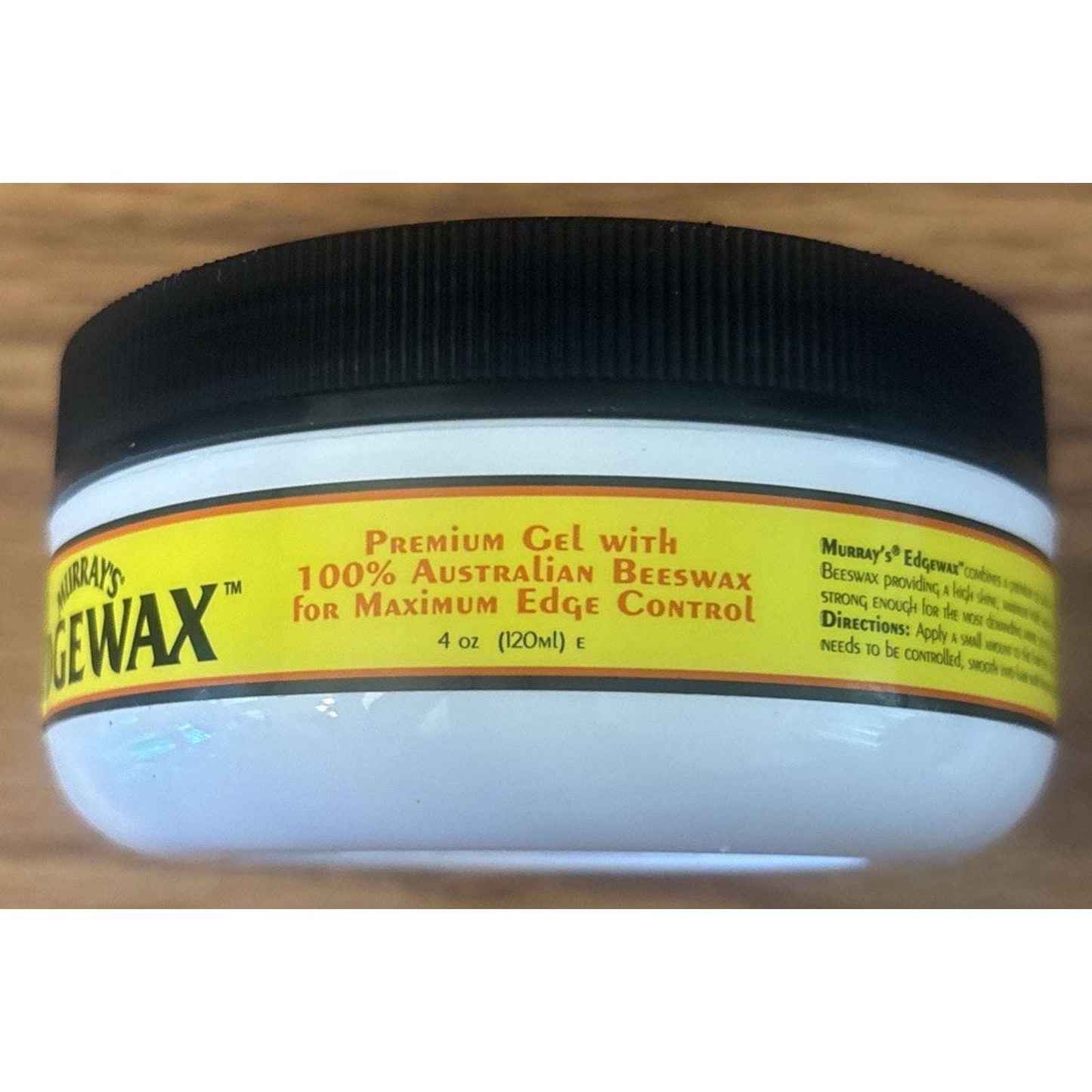 Murray's Edgewax Premium Beeswax Gel Max Edge Control, No Flaking & Non-Sticky