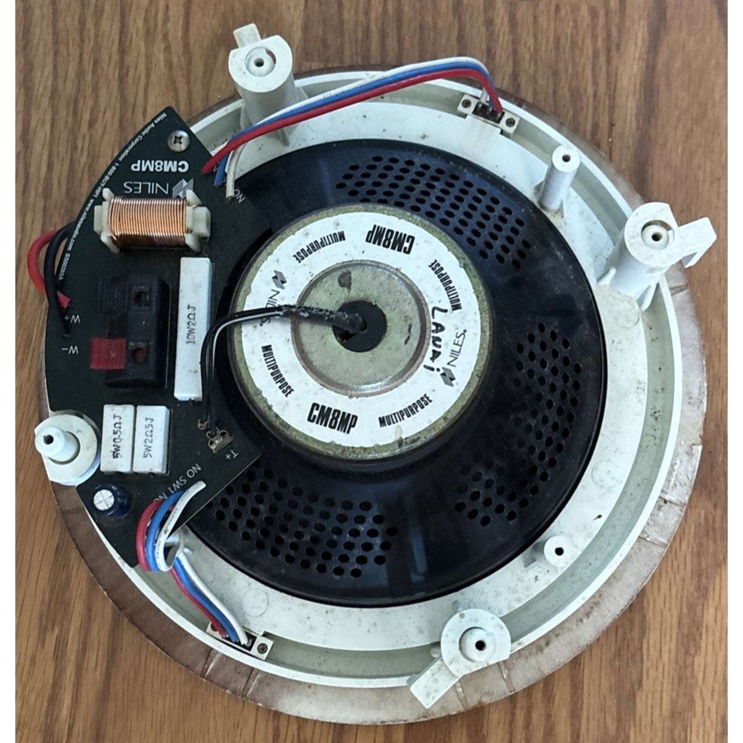 Niles CM8MP 8" 2-Way In-Ceiling Multipurpose Speaker w/ Pivoting Tweeter -Single