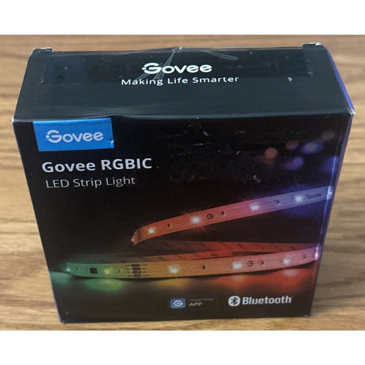 Govee RGBIC LED Strip Lights Smart Bluetooth 16.4' Segmented Control, DIY, Music
