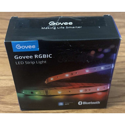Govee RGBIC LED Strip Lights Smart Bluetooth 16.4' Segmented Control, DIY, Music