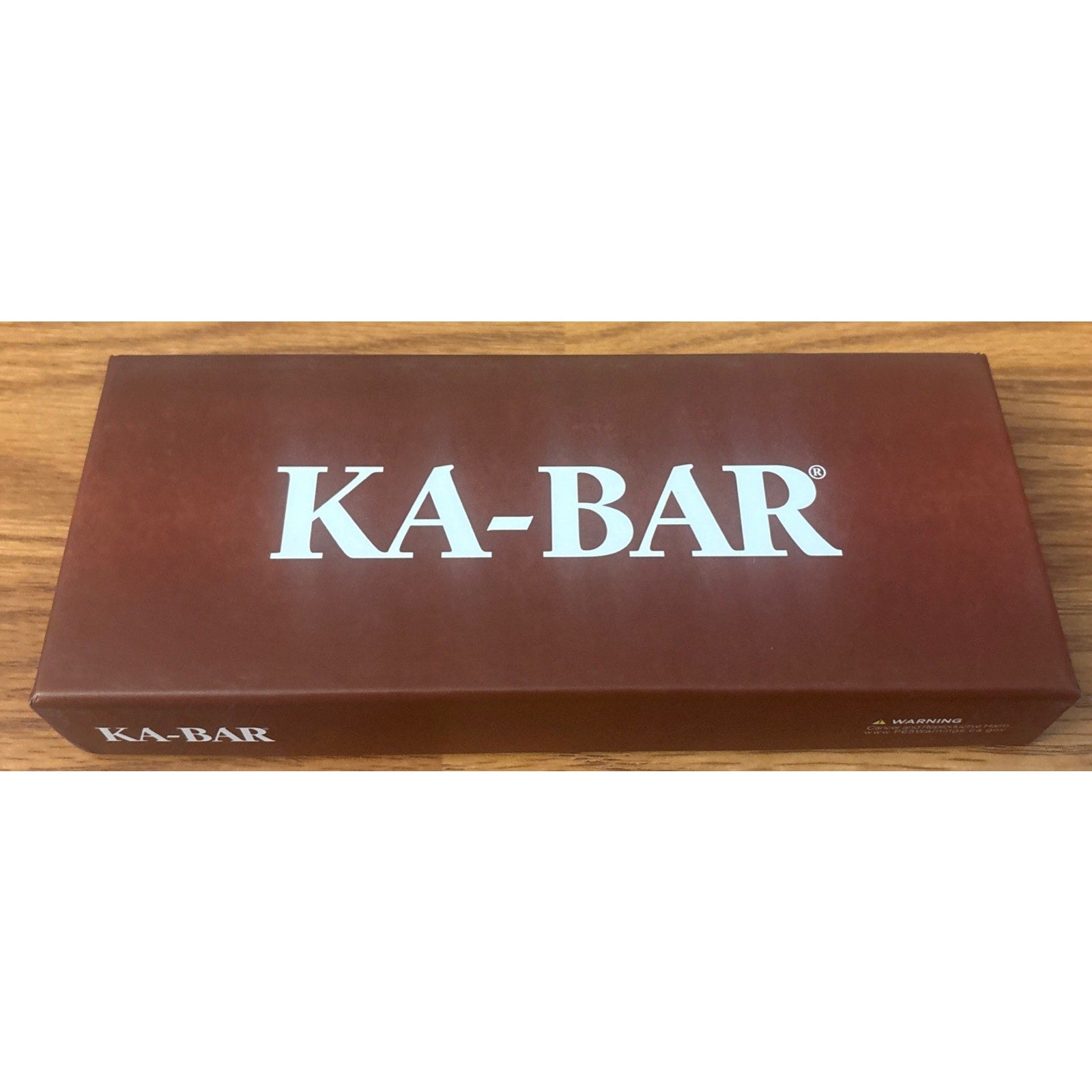KA-BAR 1119 Forged Wrench Knife 3" 425 Stainless Fixed Blade EDC Sheath USA