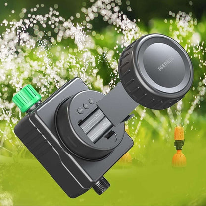 IGERESS Smart Hose Water Timer with WiFi App Control for Outdoor Yard Watering