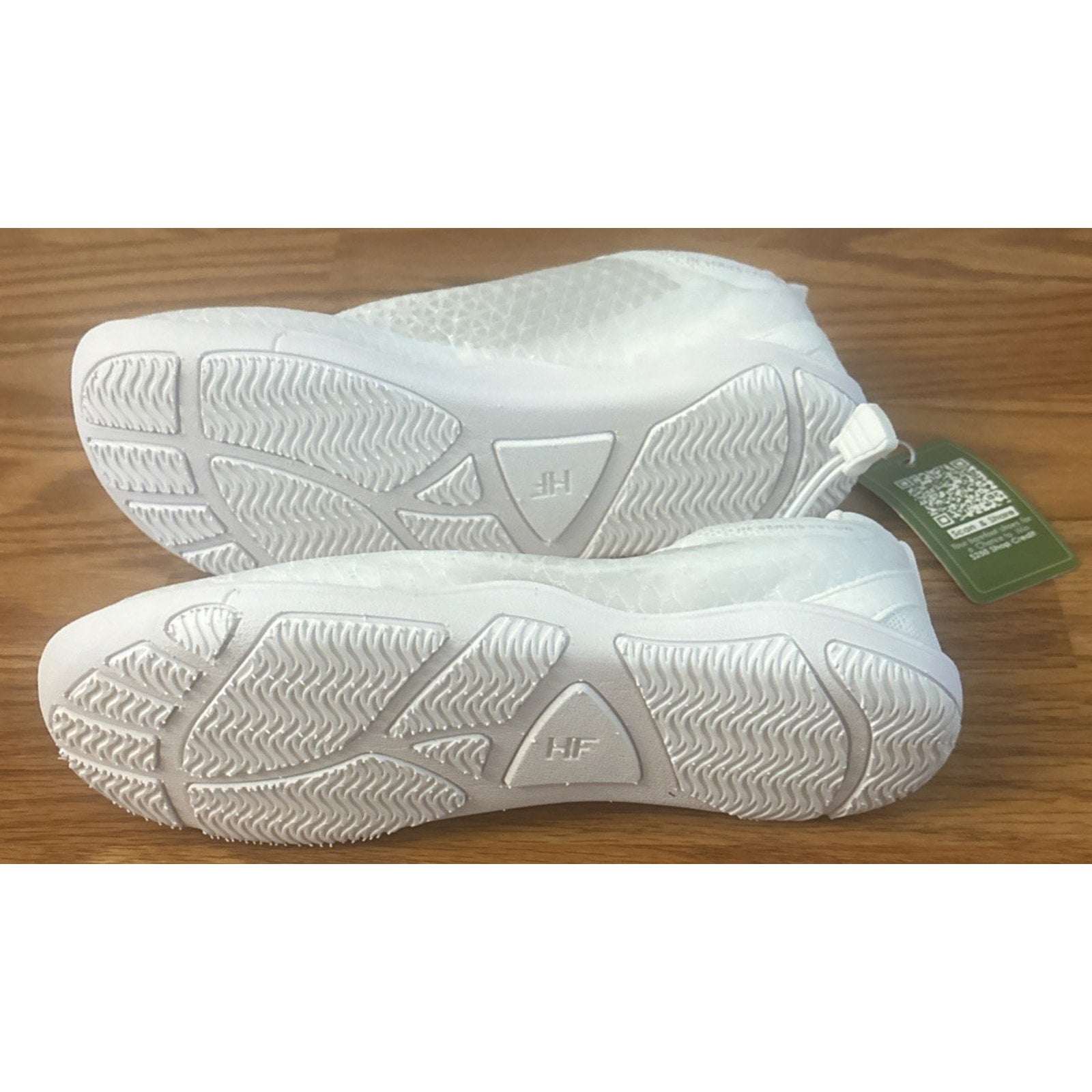 Hike Footwear HF Flow Barefoot Shoes For Foot, Knee & Back White/Gray 7 US