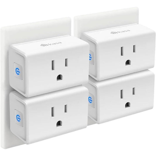 TP-Link Kasa Smart Wi-Fi 15A Plug Mini 4-Pack EP10P4 Alexa, Google, SmartThings