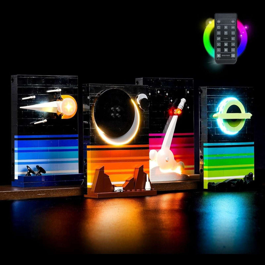 LocoLee LED Light Kit for Lego 21340 Ideas Tales of the Space Age w/ Remote
