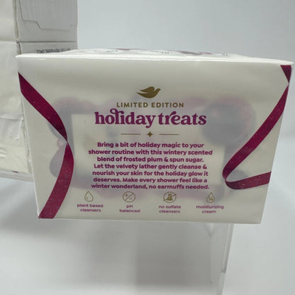 8 Bars Dove Frosted Plum Berry Limited Edition Holiday Treats Bar Soap 3.75oz