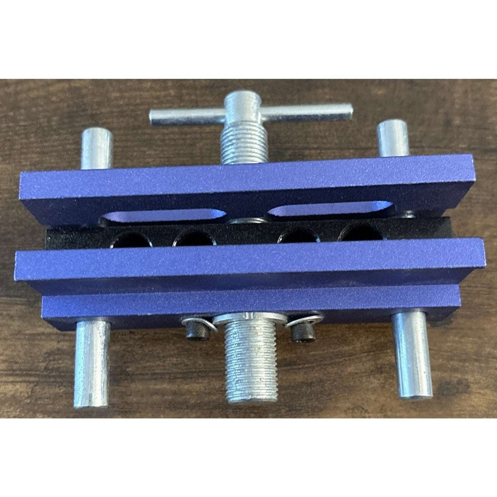 Upgraded 6.7 Inch Self Centering Dowel Jig, Guide Block for Straight Holes