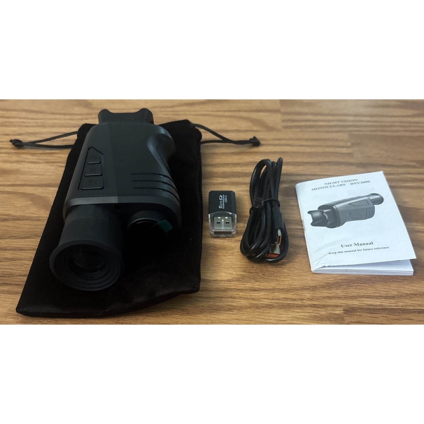 1080P Night Vision Monocular 16X Digital Zoom Infrared IR Goggles 12MP Hunting