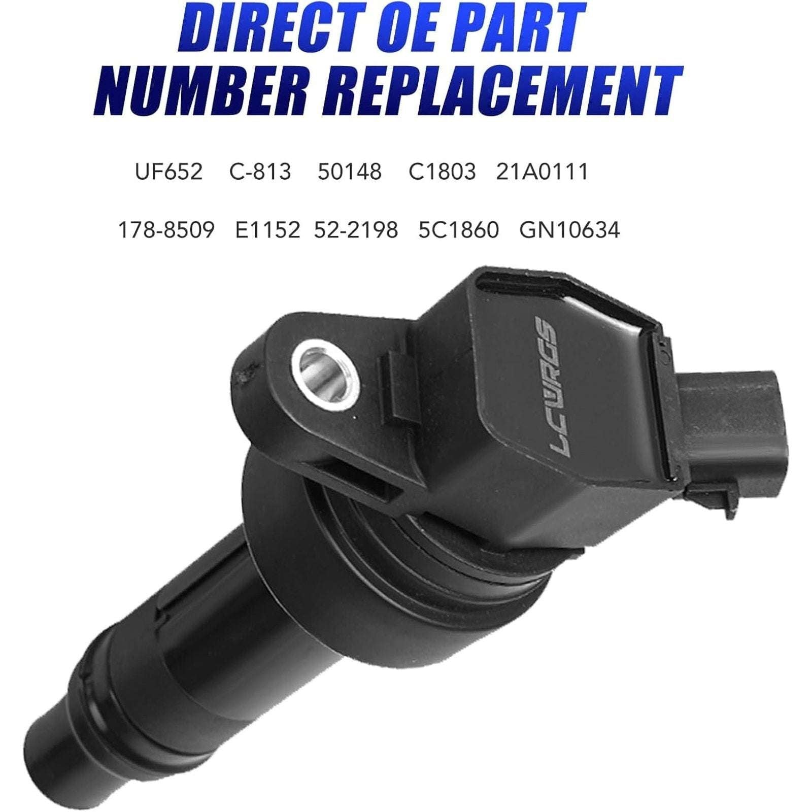 4PCS OEM Ignition Coil 27301-2B100 for 12-19 Accent Veloster 12-19 Rio Soul 1.6L