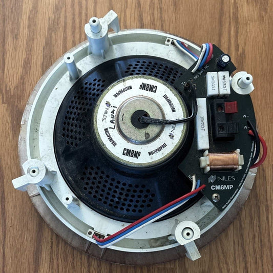 Niles CM8MP 8" 2-Way In-Ceiling Multipurpose Speaker w/ Pivoting Tweeter -Single