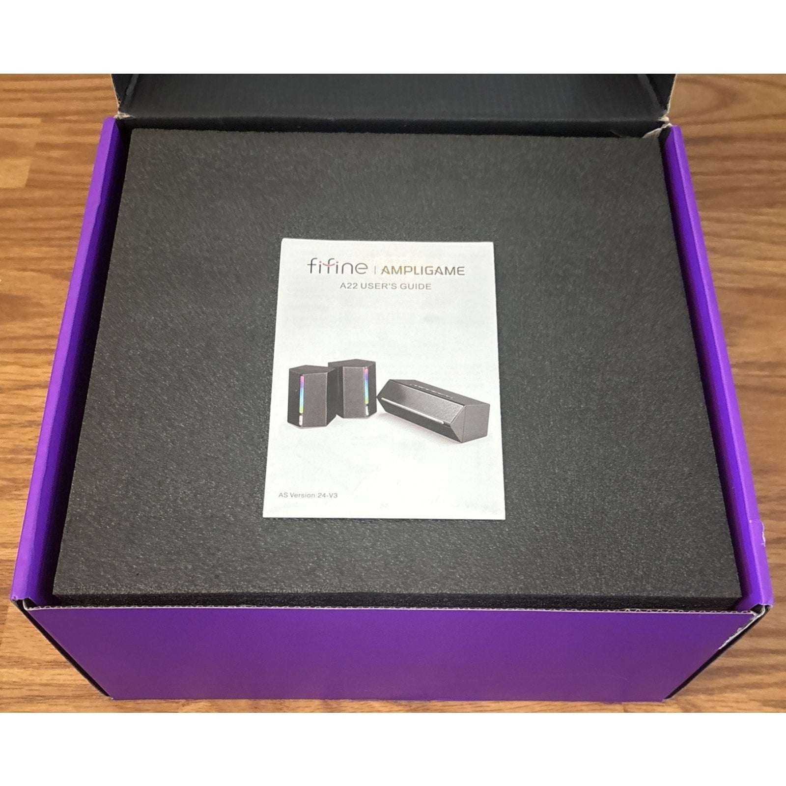 FIFINE AmpliGame A22 RGB Speaker System with Subwoofer - Gaming Sound Control