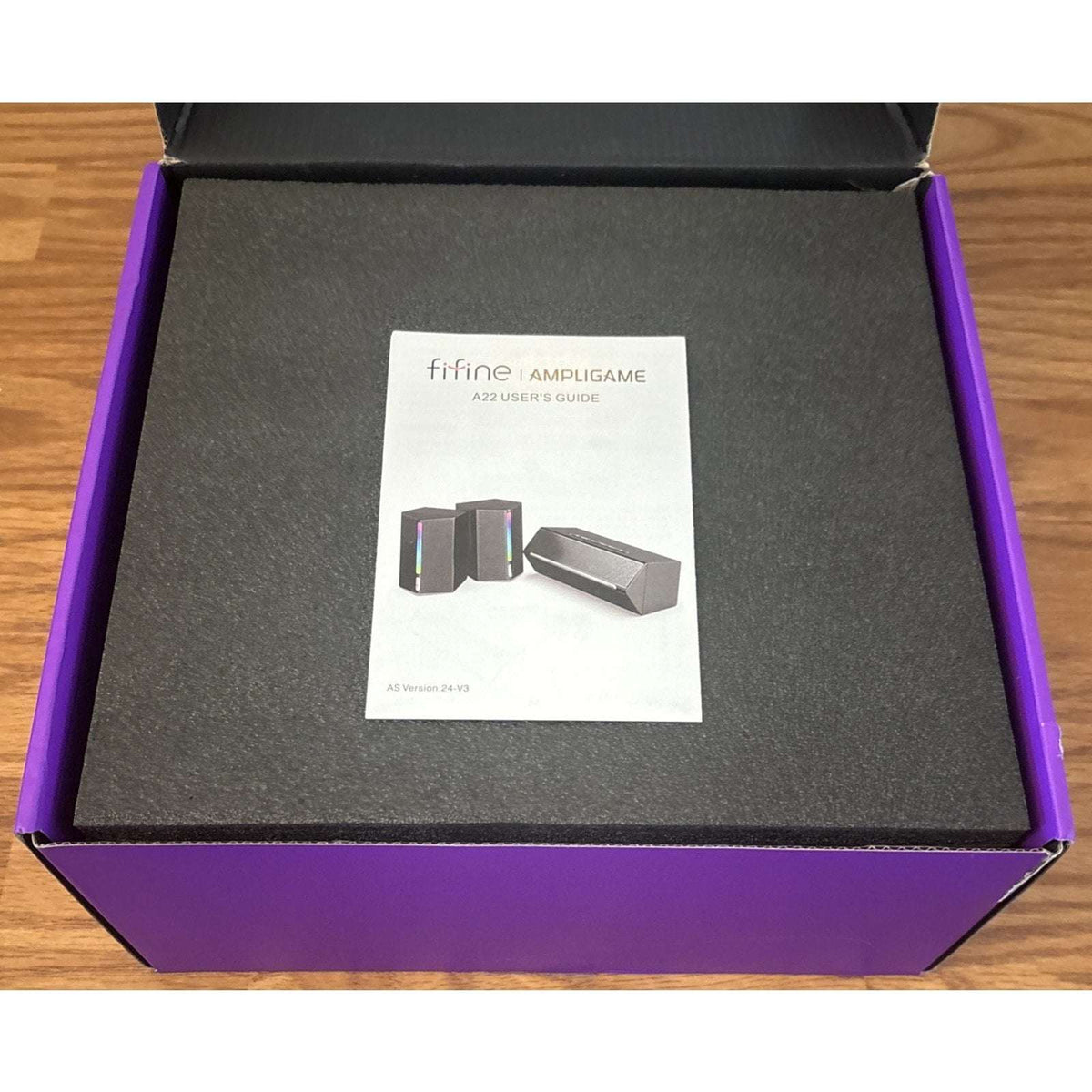 FIFINE AmpliGame A22 RGB Speaker System with Subwoofer - Gaming Sound Control