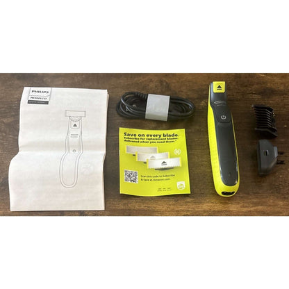 Philips Norelco OneBlade 360 Face Hybrid Electric Beard Trimmer Shaver QP2724/90
