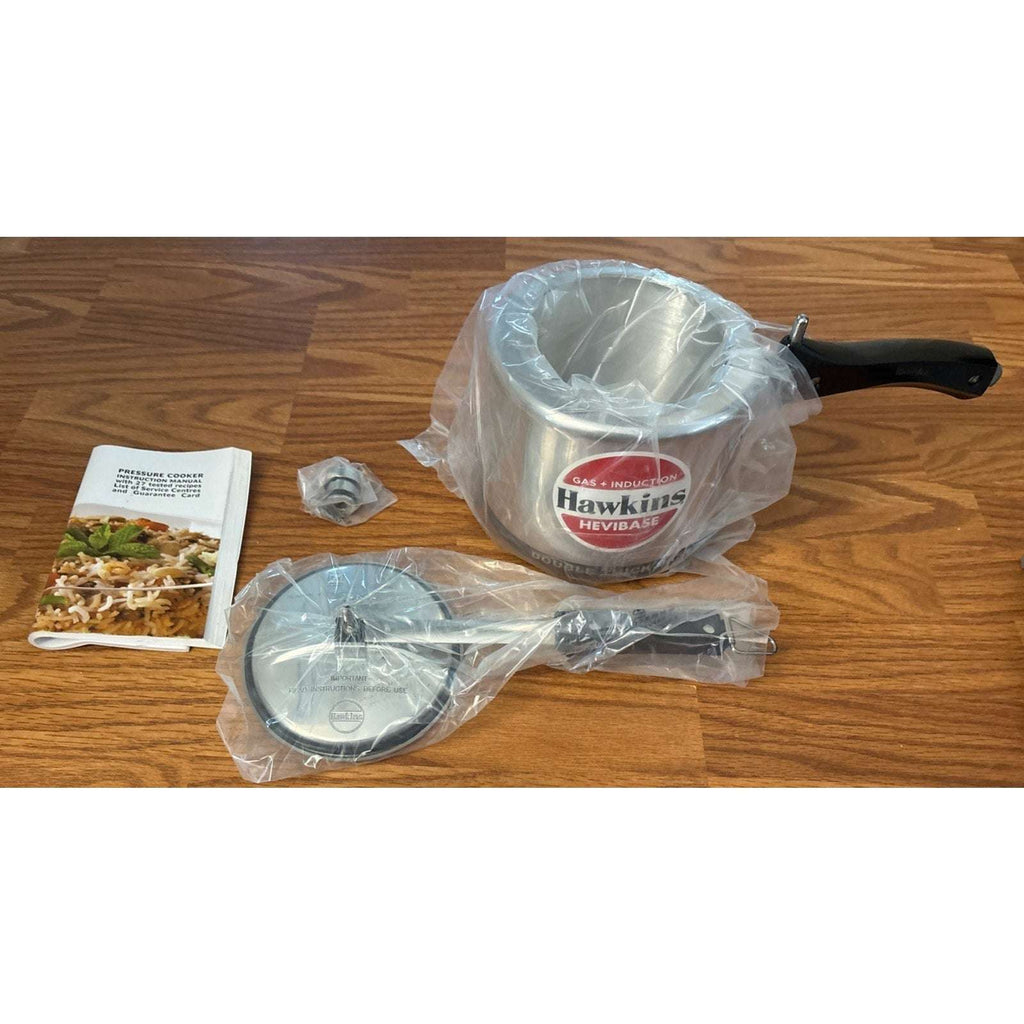 Hawkins HEVIBASE Stainless Steel Tall Pressure Cooker 3 Litre Gas + Induction