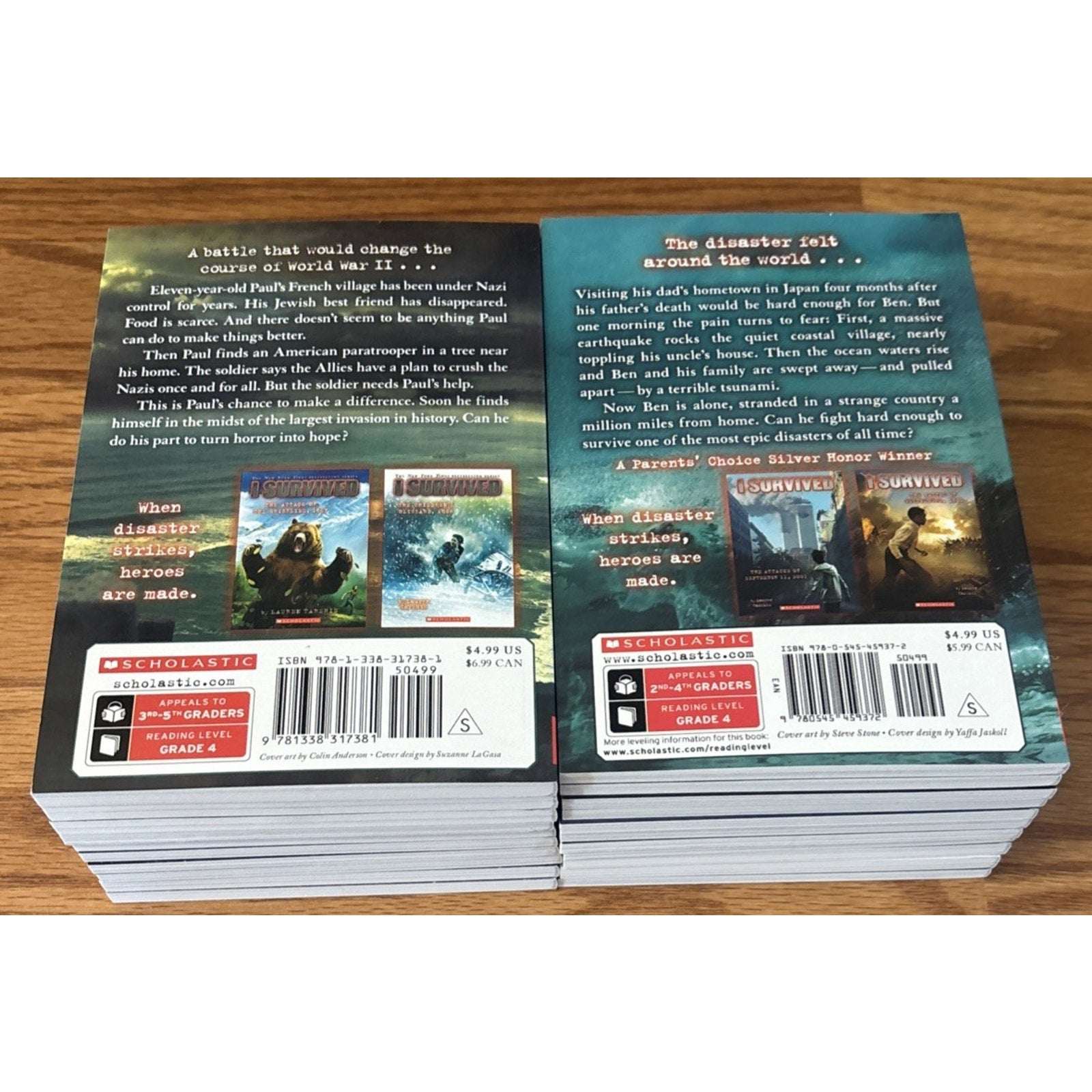 I Survived Series Complete 21 Book Set Brand New By Lauren Tarshis Scholastic