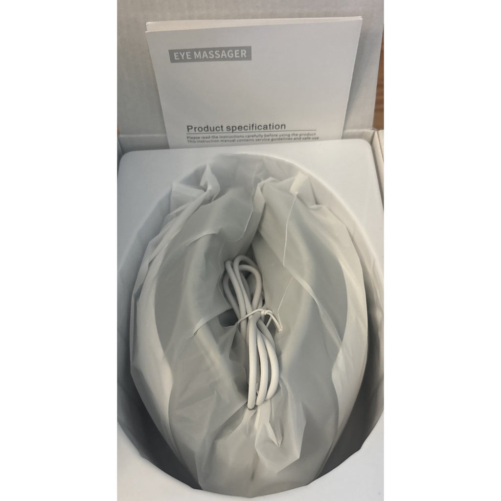 Wireless Eye Massager with Heat, Built-in Bluetooth Music USB Recharge Vibration