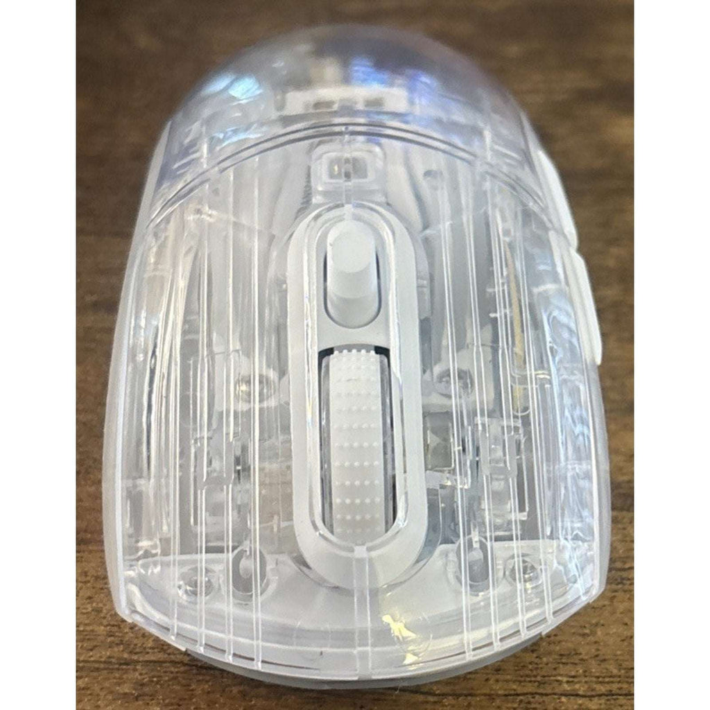 Transparent RGB Bluetooth Wireless Gaming Mouse, Dual Mode USB Computer Mouse