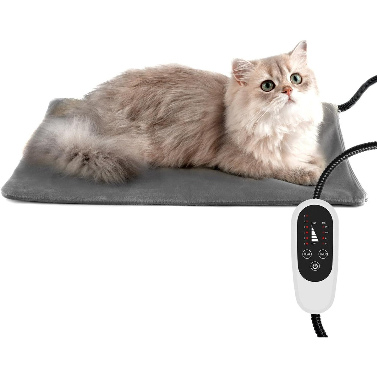 NICREW Pet Heating Pad Dog Cat Bed Thermostatic Control Auto Shut-Off Washable
